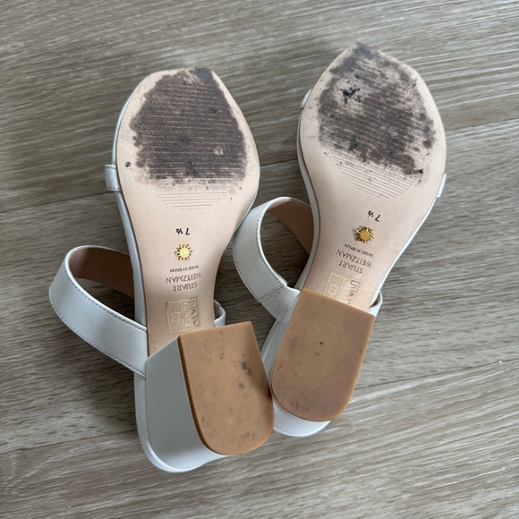 Stuart Weitzman White Heels - Picture 5 of 6